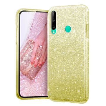 GS Futrola za Huawei P40 Lite E, šljokice, zlatna