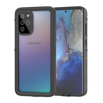 IP68 vodootporna maskica za Samsung Galaxy S20 Plus, crvena paprika, crna