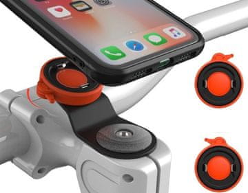 Overboard Nosač za volan bicikla + zaštitna futrola za iPhone 11 (6,1") - montaža sa sustavom zaključavanja