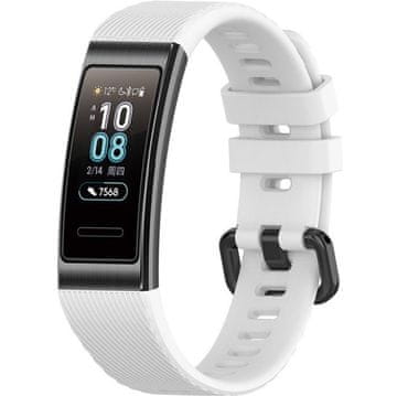 GS Silikonska narukvica za Huawei Band 3/4 Pro - bijela