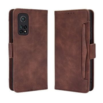 GS Preklopna futrola za Xiaomi Mi 10T 5G/10T Pro 5G, utor za karticu, smeđa