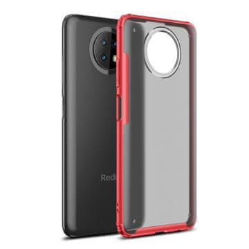 GS AntiDrop mat hibridna maskica za Xiaomi Redmi Note 9T 5G, crvena