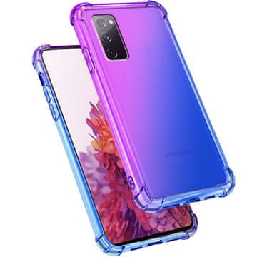 Overboard Gradientna maskica otporna na udarce za Samsung Galaxy S20 FE, ljubičasta/plava