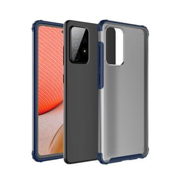 Overboard AntiDrop mat hibridna maska za Samsung Galaxy A72 5G, plava
