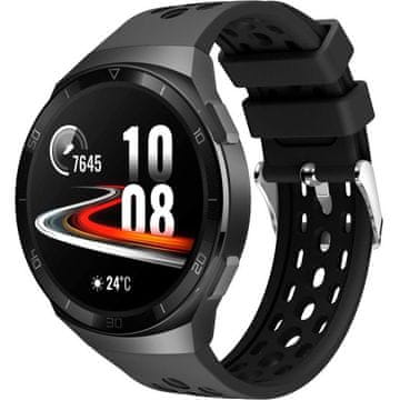 GS Silikonski remen za Huawei Watch GT 2e, crni