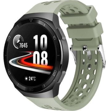 GS Silikonski remen za Huawei Watch GT 2e, zeleni