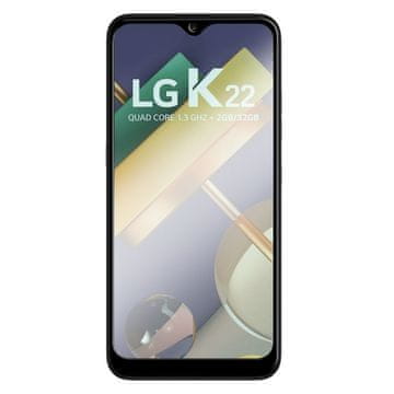 Overboard 3D kaljeno staklo za LG K22, crno