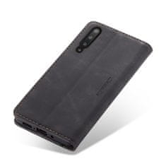 CaseMe Futrola za Samsung Galaxy A50/A50S/A30S, Kožna Futrola Novčanik, Crna