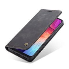 CaseMe Futrola za Samsung Galaxy A50/A50S/A30S, Kožna Futrola Novčanik, Crna