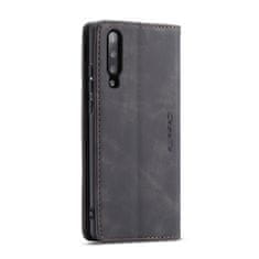 CaseMe Futrola za Samsung Galaxy A50/A50S/A30S, Kožna Futrola Novčanik, Crna