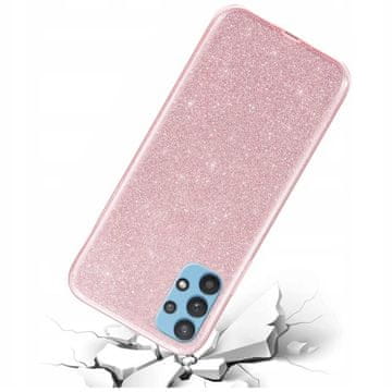 Overboard Šljokicasta maskica za Samsung Galaxy A32 5G, roza