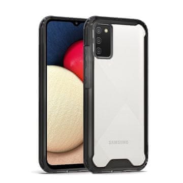 Overboard Futrola za Samsung Galaxy A02S, hibridna s anti-drop zaštitom, crna