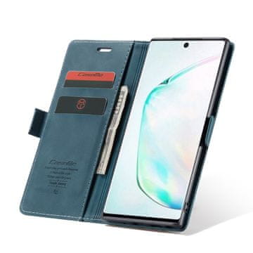 CaseMe Futrola za Samsung Galaxy Note 10 Plus/5G, Kožna futrola-novčanik, Zelena