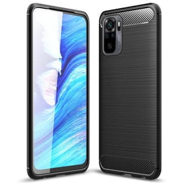 Overboard Futrola za Xiaomi Redmi Note 10 / 10S, karbonska, crna