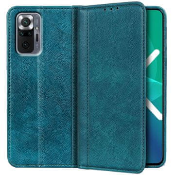 GS Futrola za Xiaomi Redmi Note 10 Pro, novčanik od liči kože, zelena