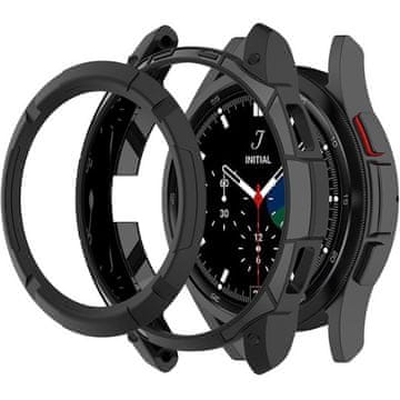 GS Futrola s prstenom za okvir za Samsung Galaxy Watch4 Classic 46mm, crna