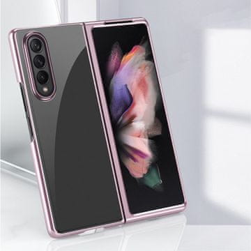 Overboard PC Frame maskica za Samsung Galaxy Z Fold 3 5G, crna