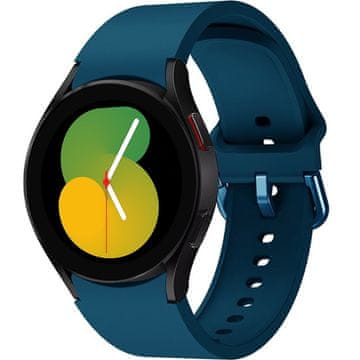 GS Silikonski remen za Samsung Galaxy Watch 4/5/6/7 40/42/43/44/45/46/47 mm, plava