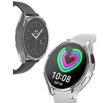 GS TPU okvirna futrola za Samsung Galaxy Watch4 44mm, prozirna
