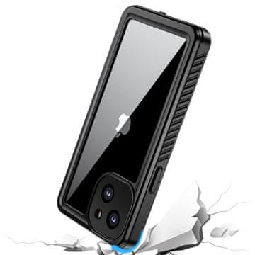 IP68 Vodootporna futrola za iPhone 13 mini, crna