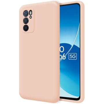 Overboard Futrola za Oppo Reno 6 5G, Silikonska Lite, Roza