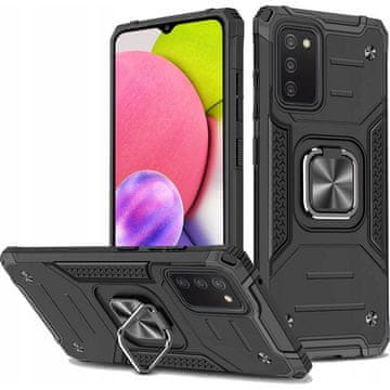 Overboard KickStand Ring futrola za Samsung Galaxy A03s, zaštitna, crna