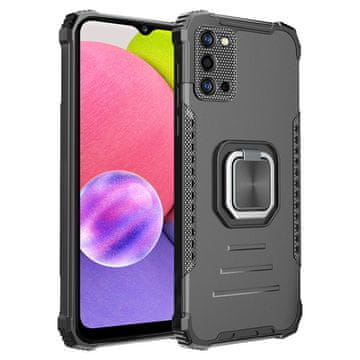 Overboard KickStand Ring maskica za Samsung Galaxy A03s, Brage, crna