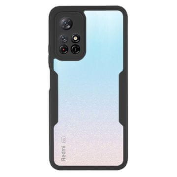 Overboard Hibridna maskica AntiDrop za Xiaomi Poco M4 Pro 5G / Redmi Note 11S 5G, crna, s folijom