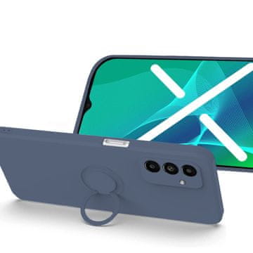 Overboard Glatka prstenasta maskica za Samsung Galaxy A04S / A13 5G, plava