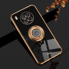 Overboard Set elektro prstenastih maskica za Huawei Nova 8i, crne + staklo