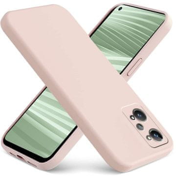 Overboard Futrola za Realme GT 2 5G / GT Neo 2 / GT Neo 3T, Silikonska Lite, Roza