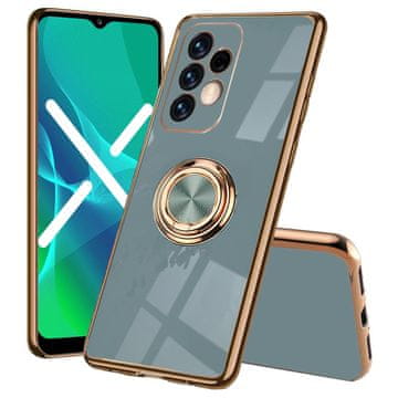 Overboard Futrola za Samsung Galaxy A13 4G, Electro Ring, siva