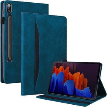 GS Lenovo Tab P12 Pro 12.6 Classic futrola s držačem za olovku, plava