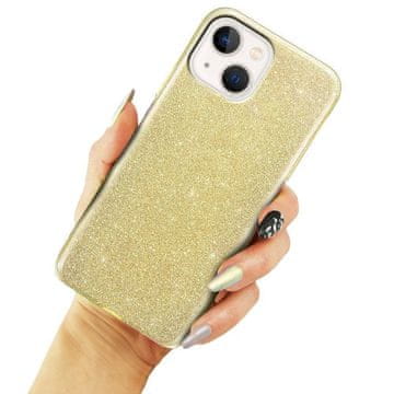 GS Šljokice za iPhone 13, zlatne boje