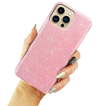 GS Šljokice za iPhone 13 Pro Max, ružičaste boje