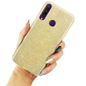 GS Futrola s svjetlucavim efektom za Huawei Y6P, zlatna
