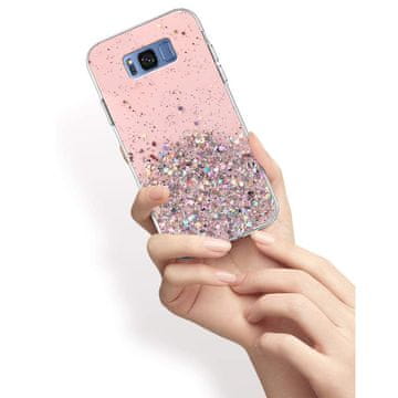 Overboard Maska za Samsung Galaxy S8, svjetlucava, roza