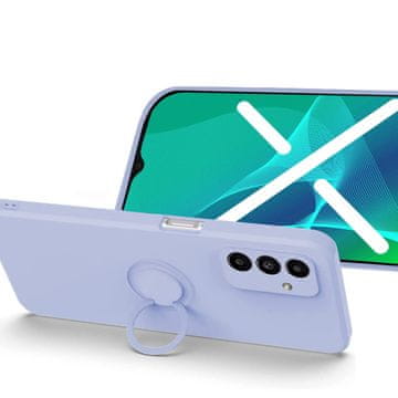 Overboard Glatka prstenasta maskica za Samsung Galaxy A04S / A13 5G, boja lavande