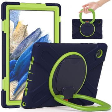 GS Futrola za Samsung Galaxy Tab A8 10.5 SM-X200 SM-X205, oklopna, plavo-zelena