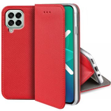 Overboard Pametna magnetna maskica za Samsung Galaxy M53 5G, crvena