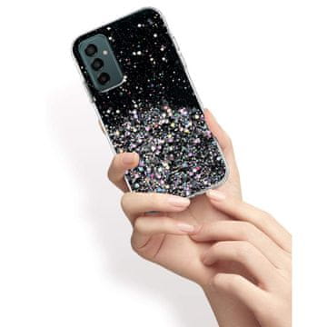 Overboard Futrola za Samsung Galaxy M23 5G / M13, svjetlucava, crna