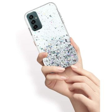 Overboard Futrola za Samsung Galaxy M23 5G / M13, svjetlucava, prozirna