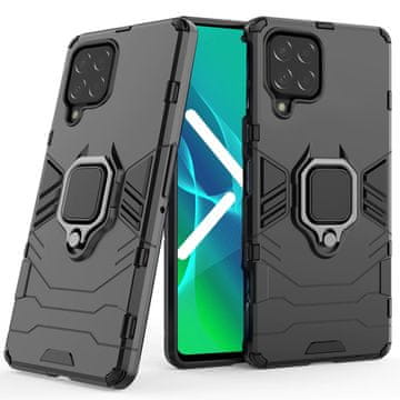 Overboard Futrola za Samsung Galaxy M53 5G, prsten s postoljem, crna