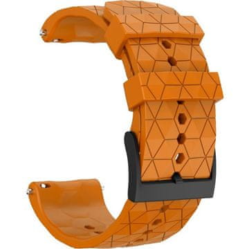 GS Silikonski remen za Suunto 9, narančasti