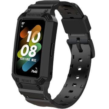 GS Remen s futrolom za Huawei Band 6 / Huawei Band 7, crna
