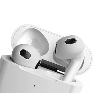 GS Silikonske slušalice za Apple AirPods 3, bijele