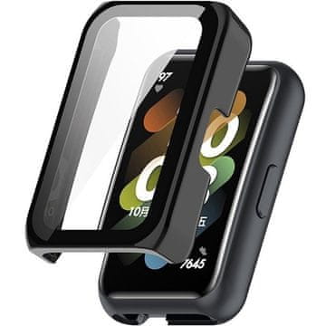 GS 2u1 futrola + staklo za Huawei Honor Band 6 / 7, crna