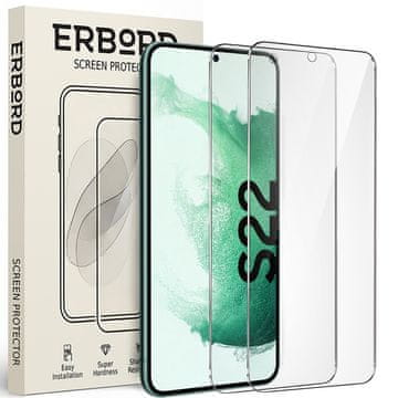 Overboard 2x Kaljeno staklo za Samsung Galaxy S22, 9H tvrdo staklo, staklo