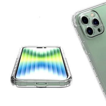 Overboard Futrola za iPhone 14 Pro Max, Otporna na udarce, s folijom, prozirna