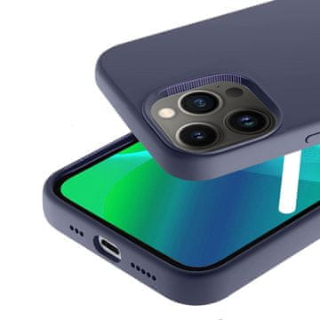 GS Futrola za iPhone 14 Pro Max, Silikonska Lite, Tamnoplava